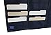 30 Pocket Chart, Hanging Wall/Door File Storage Organizer with Metal Hanging Hooks - for Classrooms, Office, Mail, Waiting Room, Scrapbooking, Records/Vinyl, Hobby Tools, and More