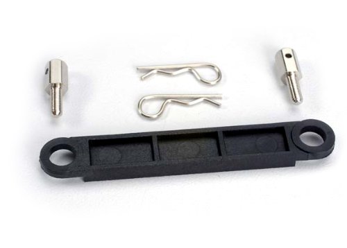 Traxxas 3727 Battery Hold Down Plate, Black