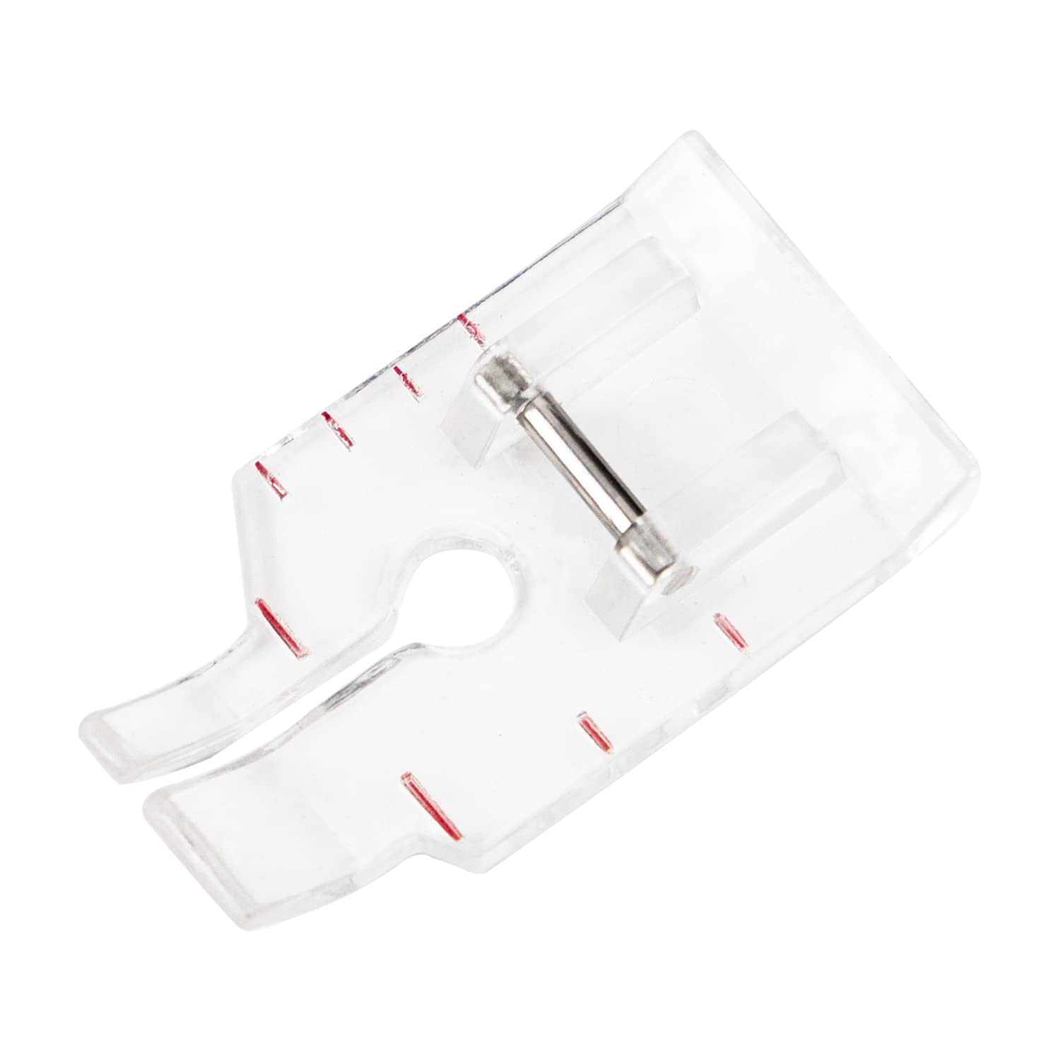 Clear View 1/4" (Quarter Inch) Patchwork Sewing Machine Quilting Presser Foot Fits Most Low Shank Snap-On Singer, Brother, Babylock, Euro-Pro, Janome, Kenmore, White, Juki, New Home and More