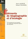 Image de Eléments de biogéographie et d'écologie (French Edition)