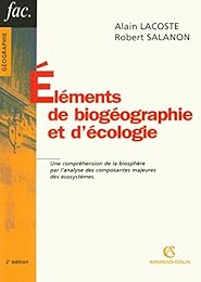 Éléments de biogéographie et d'écologie
