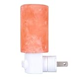 SMAGREHO Mini Hand Carved Natural Crystal Himalayan Salt Lamp night light with UL-Approved Wall Plug