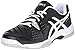ASICS Men's GEL-Dedicate 4 Tennis Shoe, Black/White/Silver, 9.5 M US