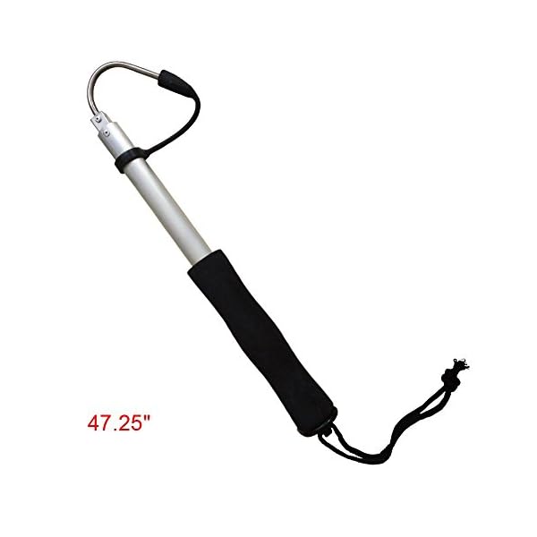 Dopromal-Fishing-Gaffs-Hook-Telescope-Saltwater-Boat-Stainless-Steel-Hand-Gaff-for-Fishing-Retractable