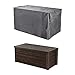 STARTWO Patio Furniture Covers,Waterproof Outdoor Furniture Cover,Heavy Duty Veranda Garden Rattan Furniture Sofa Cover,4 Piece Patio Covers with Windproof Buckle