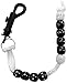 JP Lann Golf Rhinestone Bead Score Counter, Black