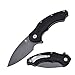 Kizer Cutlery Folding Pocket Knives Flipper Knife Liner Lock Black G10 Handles Tactical EDC Knife,Kizer Matt Degnan Roach V4477A1