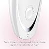 Conair Satiny Smooth Total Body Epilator, Women’s Hair Removal System, 40 Tweezer Head Women's Epilator - Cordless/Rechargeable
