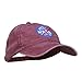 e4Hats.com NASA Insignia Embroidered Pigment Dyed Cap - Maroon OSFM