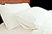 Pillow Protector - Poly-Cotton Blend Pillow Covers - Water and Dust Resistant Pillow Cases - Super Soft and Lightweight Pillow Case Protector for Pillows - White (2 Pack) - King Size