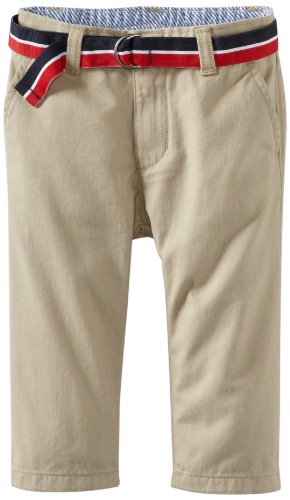 Tommy Hilfiger Baby-Boys Infant Charlie Pant, Travel Khaki, 24 Months, Online Clothing Store