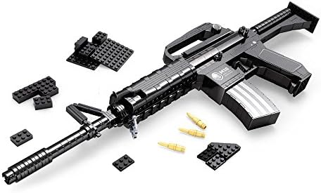 Learning & Education Ausini Blocks Guns Model Building Toys 524 Pcs Bricks Gun Series M16 / Classic Toys and Children's Product