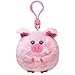 Ty Beanie Ballz - Beans-Clip the Pig