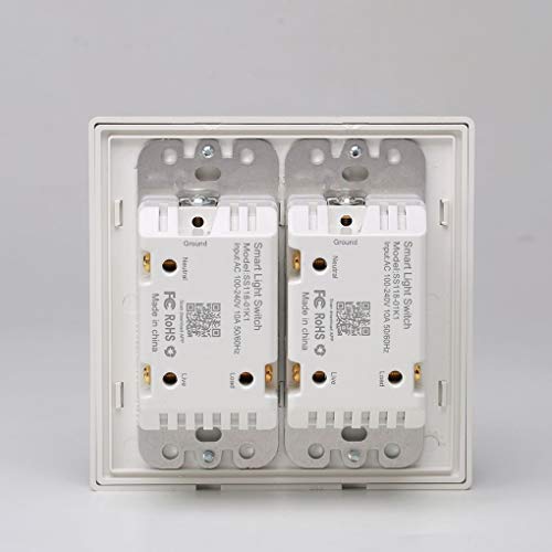 image for Stevlogs Type 1/2/3 Gang AC 100-240V Smart WiFi LED Light Switch Wall 