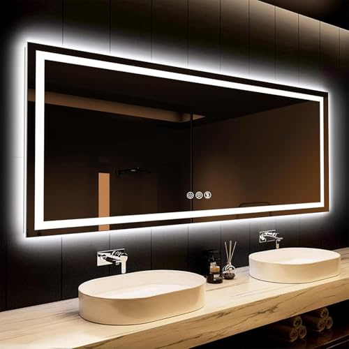 ROOMTEC LED Bathroom Mirror Horizontal