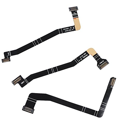 Anbee 3pcs Maivc Pro Aircraft Frame Flexible Flat Cable Wire Repair Part Replacement Ribbon Cable