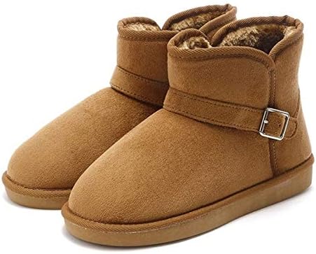 Amazon ミンキーミー ベルト付き撥水フェイクムートンブーツ キャメル S 22 22 5cm Minky Me ミンキーミー ブーツ ブーティ