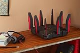 TP-Link Archer AX11000 WiFi 6 Tri-Band Gaming Router 4804Mbps 8 Gigabit LAN view 9