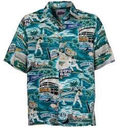 tampa bay rays hawaiian shirt