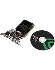 Evarbuild Professional GT730 2GBDDR3 Graphics Card Green 64bit DVI VGA GPU Game Video Card for Computer Gaming