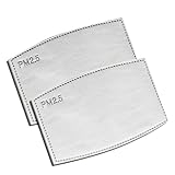 ZWZCYZ 5 Layers PM2.5 N95 Activated Carbon Filter Insert Protective Filter Media Insert (10)