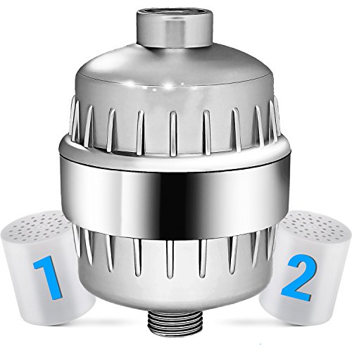 Captaineco advanced shower filter with 2 multi-stage re…