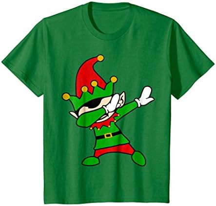 Dabbing Elf T-Shirt Christmas Elves Dab Dance Shirt