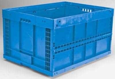 Plegable caja de polipropileno – neta 168 L, 800 x 600 x 445 mm, VE 2 Stk –