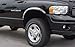 PUTCO 97302 Stainless Steel Half Fender Trim Kit for Dodge Ram