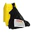 4" Plastic Corner Protectors 4" Winch Ratchet Straps Flatbed w/Carrying case-Yellow (20 Pcs (1 Pack))