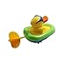 4inLoveMe Bath Toys Rope Duck Boat for Baby Toddlers Bathtub Toy