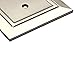 Franklin Brass Classic Architecture (3-Pack) Decorative Light Switch Cover Wall Plates Brushed Nickel 1-Gang Wall Plate Switch/Toggle Plate Guards Electrical Outlet Covers W35217V-SN-C