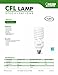 ECOBULB Feit Electric 40 W Extra Bright Soft white 150 W Equivalent Compact Fluorescent Light Bulb CFL 3 Pack