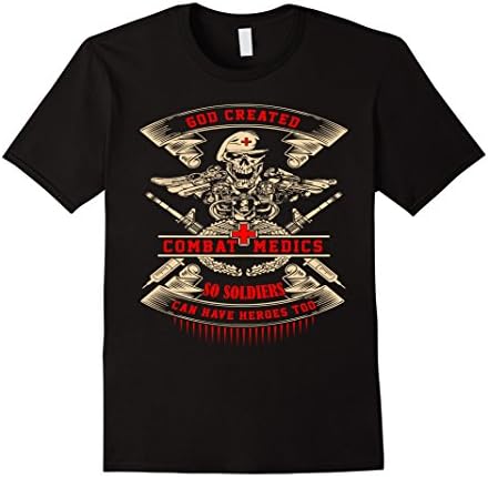 Men's Combat Medic Tshirt 2XL Black