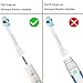 DiamondSmile Replacement Toothbrush Heads Compatible with Sonicare Plaque Control HX9028/64 8 Pack,fits 2 Series,Gum Health,DiamondClean,FlexCare,HealthyWhite Sonic Snap-On Brush Handles