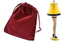 A Christmas Story Leg Lamp Ornament with Velvet Bag