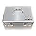 GMS Group Medical Supply, LLC Medication Lock Box Locking Pill Box by VitaVault, Silver, Large