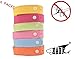 Shark Natural Mosquito Repellent Bracelets - 6 PACK Outdoor Summer Citronella Insect Repellent Wristbands Deet Free and Kids Safe