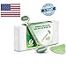 Jade Roller and Gua Sha - Beauty Facial Skin Massager Roller Body Eyes Neck - Original Natural Jade Stone