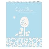 Pepper Pot Baby's First Year Calendar, Woodland Baby Boy