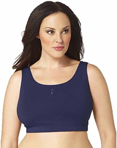 A Big Attitude 9555 Sport Bra 4x Navy
