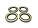 WPS (Pack of 4) (TM) Trailer Axle Hub Wheel Grease Seals 12192TB Double Lip 1.249'' X 1.983'' for 2000-2200# Axles
