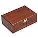 Staunton No. 7 Tournament Handcrafted Felt Bottom Chess Pieces - Wooden Storage Box Included