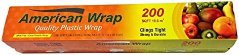 American Wrap Quality Plastic Wrap, 200 sq. ft.