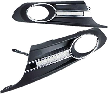 eeMrke E-DRL00163 Car LED DRL Daytime Running Lights for Jetta A6