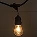 Newhouse Lighting S14INC6 Outdoor Weatherproof S14 Incandescent Replacement String Light Bulbs | Standard Base | 6-Pack, Clear, 18 Count