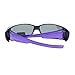 Womens Polarized Fit Over Glasses Sunglasses Rhinestones Rectangle Purple