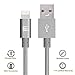 LAX [Apple MFi Certified] Fast Charger iPhone Lightning Cable, iPhone Cord Compatible with iPhone 14/13 /12/11 Pro Max/XS MAX/XR/XS/X/8/7/6S/6/SE/5S/iPad, iPod & More - (2-Pack - 4FT-Grey)