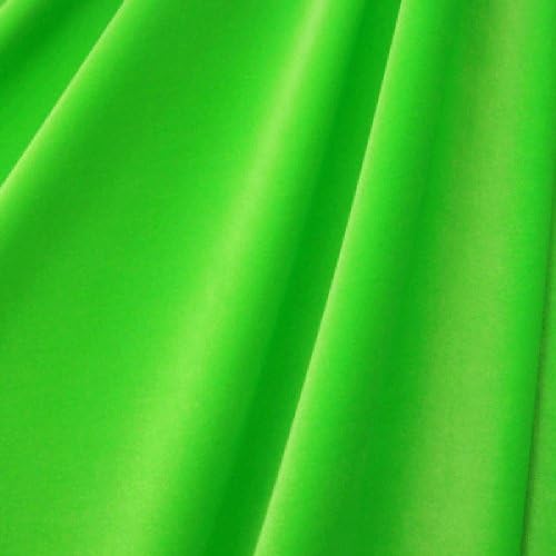Stretch Velvet Fabric 12 Yards By The Bolt-Neon Green