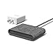 iOttie ION Wireless Mini Fast Charging Pad || Qi-Certified Charger 7.5W for IPhone XS Max R 8 Plus 10W for Samsung Galaxy S10 E S9 S8 Plus Edge, Note 9 | Includes USB C Cable & AC Adapter | Ash